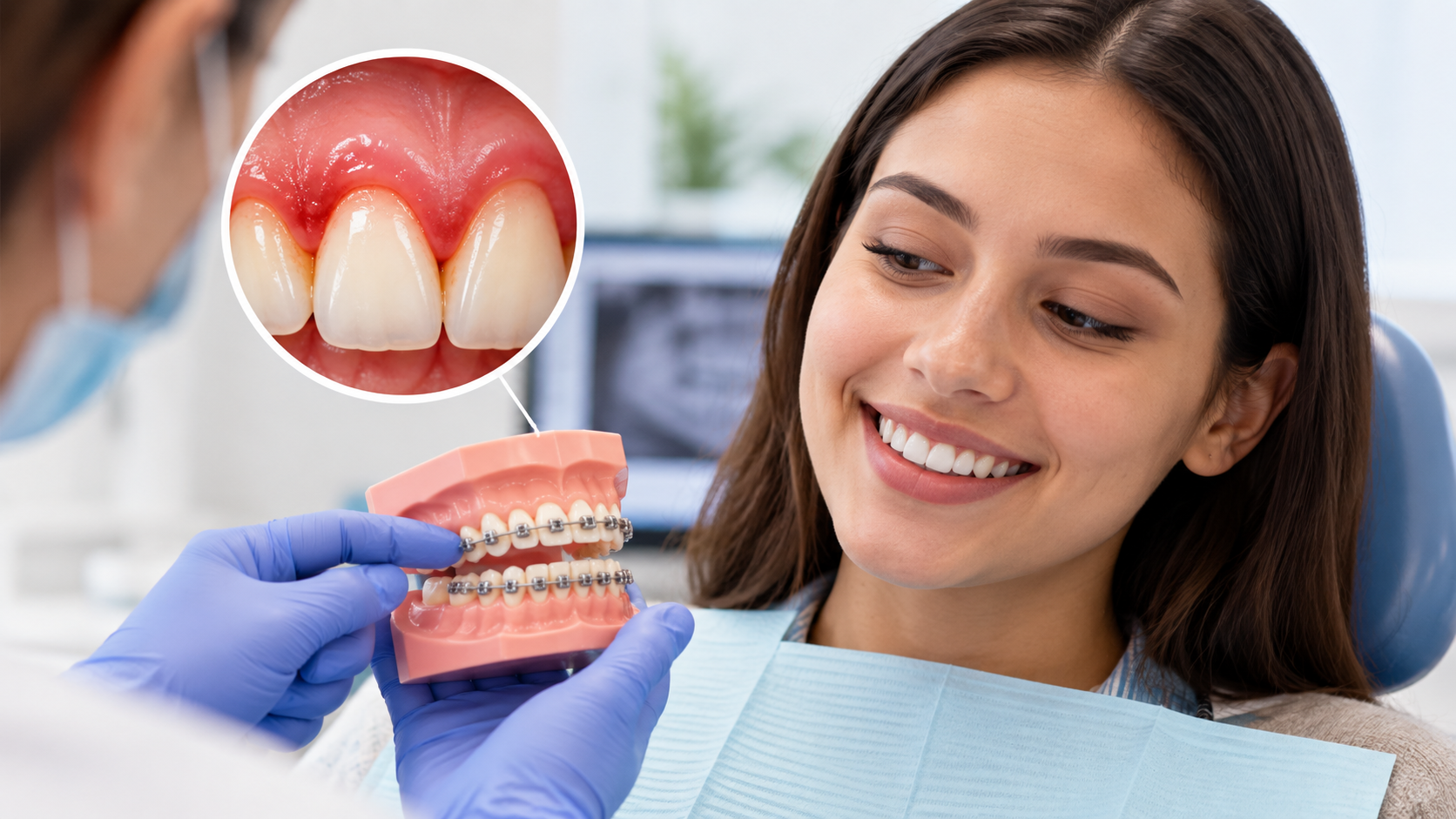 braces with gum disease